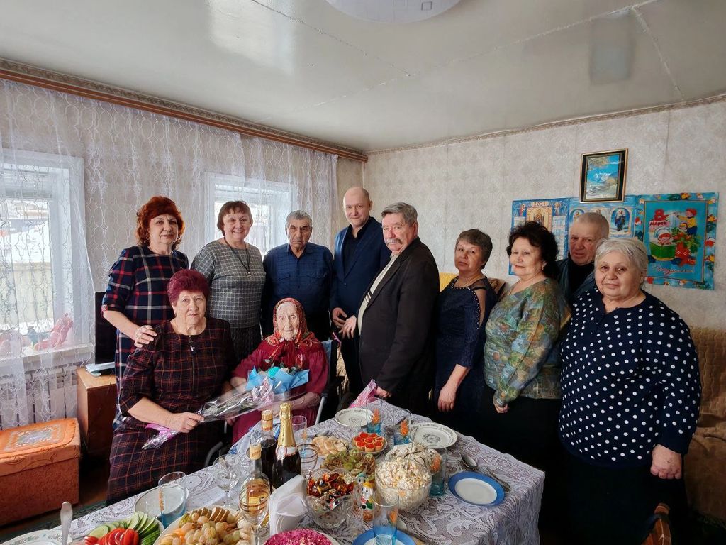 Ветеран ВОВ отметила 100 лет, фото тг-канала Павел Пахомов