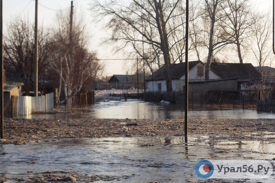 Паводок в Оренбургской области (фото из архива)