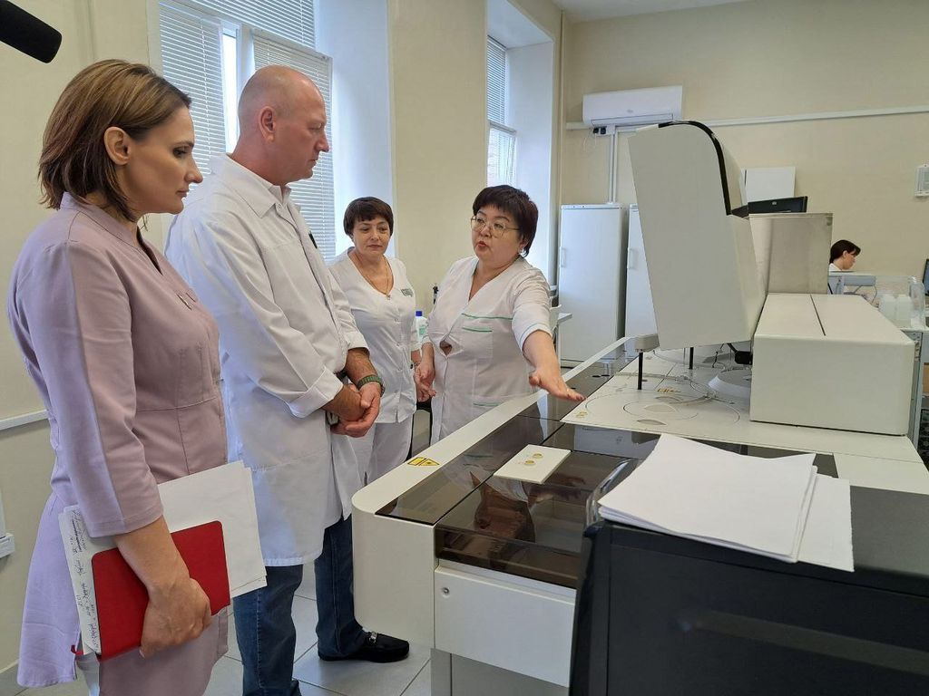 1,5 млн исследований провели в обновленной лаборатории на северо-западе Оренбургской области 