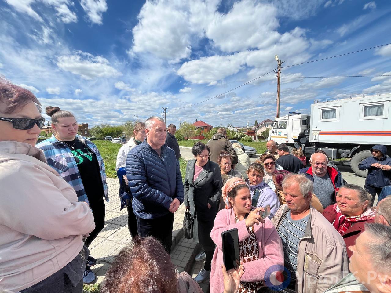 Встреча главы с Орска с жителями Старого города
