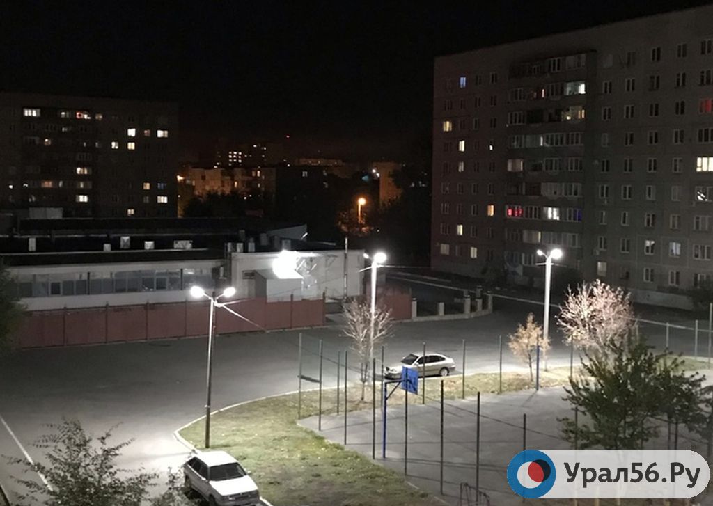 В одном из дворов Орска, 13.10.2020