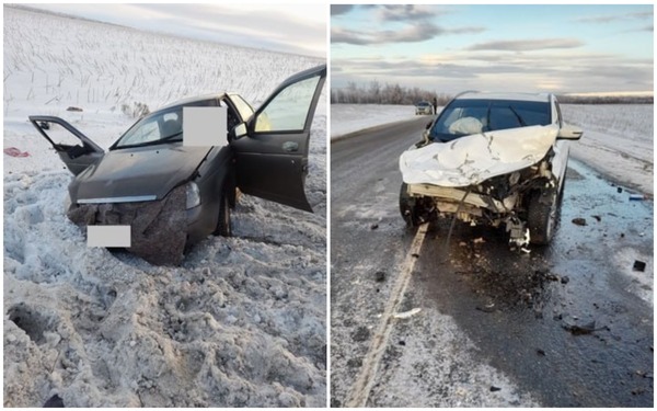 На месте ДТП. Источник: УМВД России по Оренбургской области