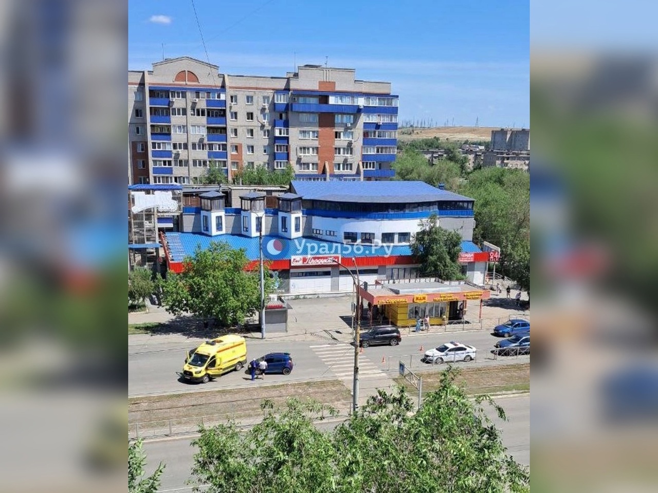 В Орске на пешеходном переходе сбили человека