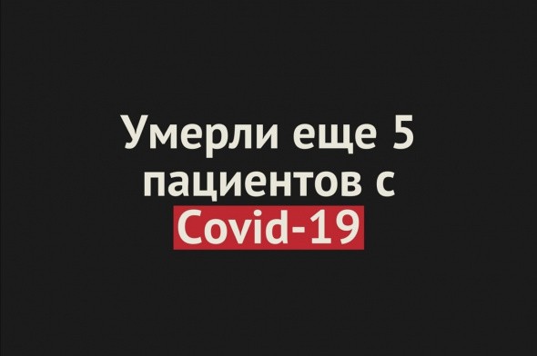 Умерли еще 5 пациентов с Covid-19 в Оренбургской области. Общее число смертей — 208
