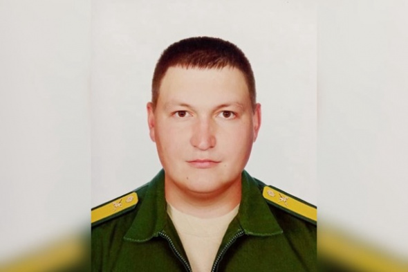 В Орске простились с военным Александром Вольхиным, который погиб в ходе спецоперации на Украине
