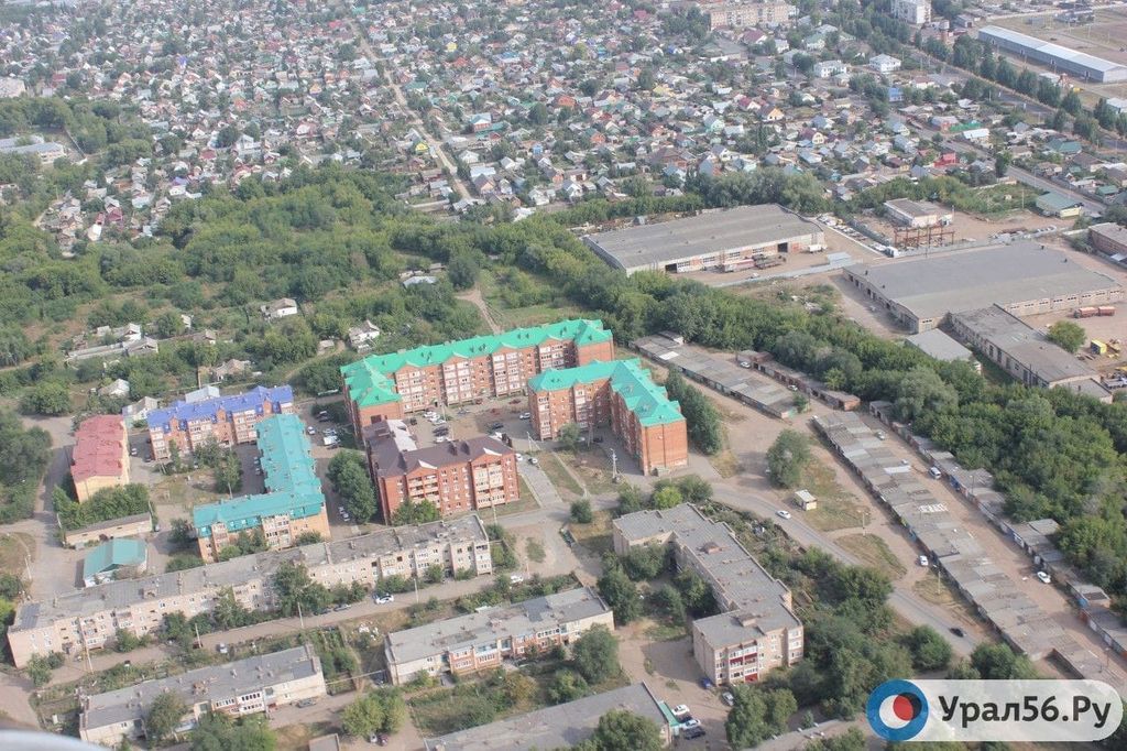Вид на город Бузулук