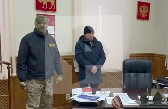 Задержан замгубернатора Челябинской области Андрей Фалейчик. Фото: РЕН ТВ