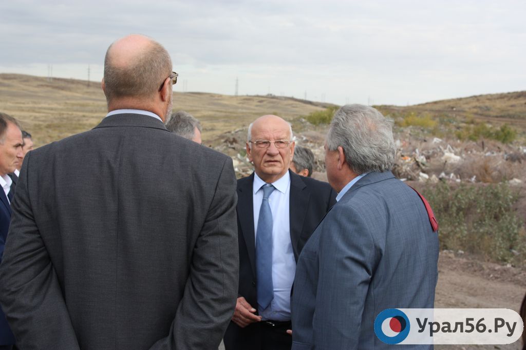 Юрий Берг на полигоне в поселке Победа, 13.09.2018
