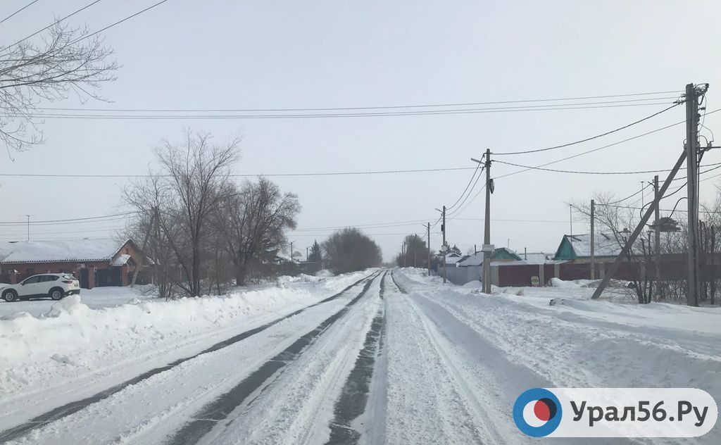Поселок в Оренбургской области. Фото из архива