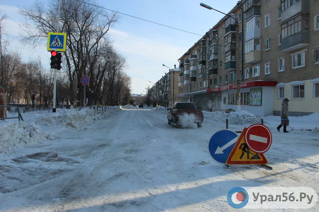 Уборка улиц в Гае, фото из архива