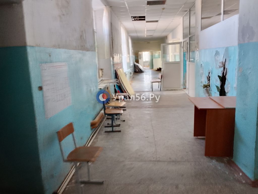 Один из корпусов школы №24 после паводка