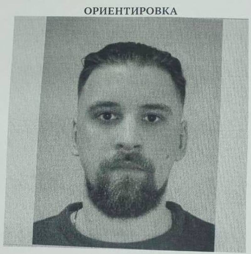 Ориентировка на подозреваемого. Фото: РБК