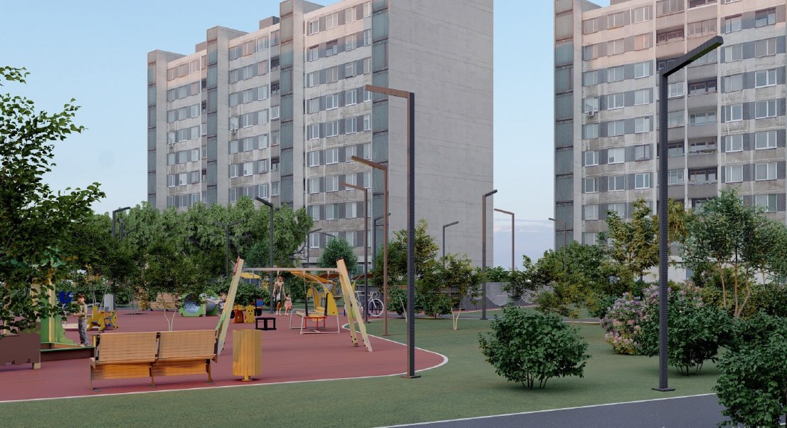 Эскиз благоустройства