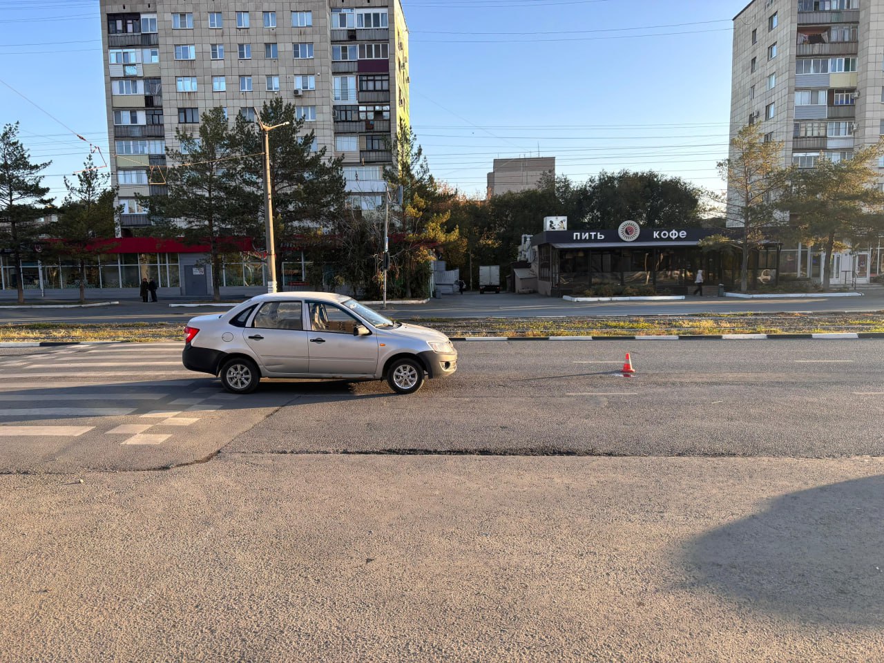 Место, где произошло ДТП. Фото УМВД по Оренбургской области