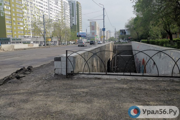 В Оренбурге никто не захотел делать капремонт подземного перехода на улице Пролетарской за 9,3 млн руб