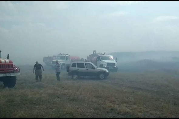 Автомобиль «ЗИЛ» стал причиной пожара в Оренбургской области, на котором погиб пожарный 