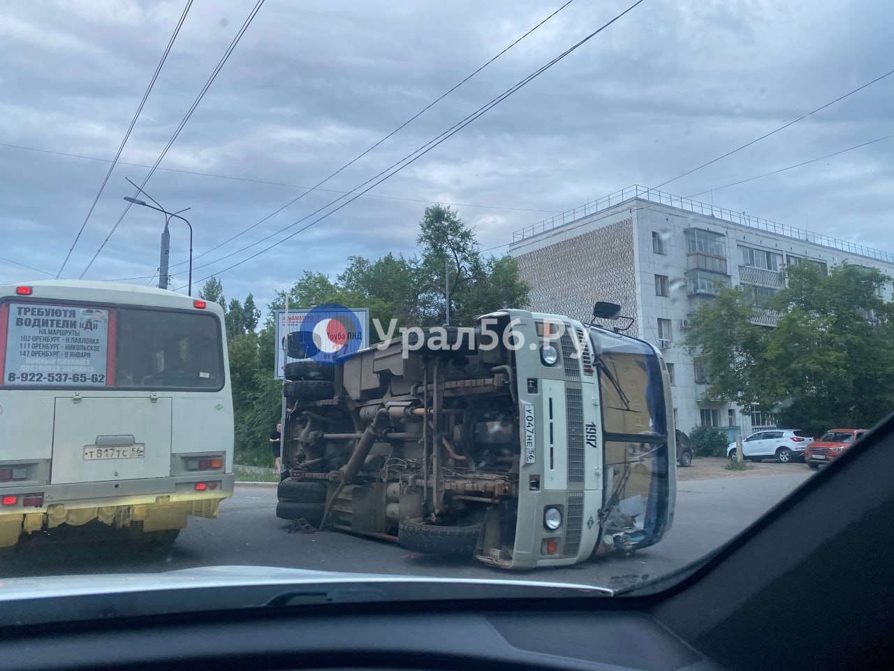 На месте ДТП в Оренбурге