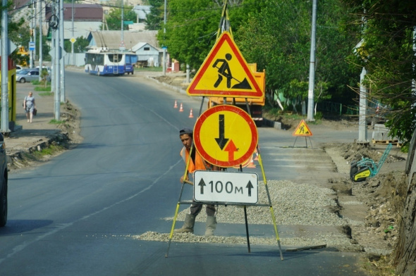 В администрации Оренбурга отчитались о нанесенной дорожной разметке на 54 улицах