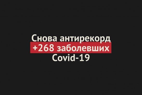 +268 за сутки: Восьмой день подряд обновляется антирекорд по заболевшим Covid-19 в Оренбургской области