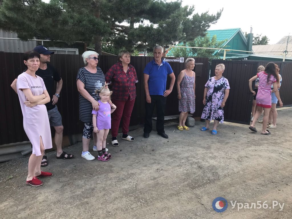 Жители поселка Железнодорожный Орска