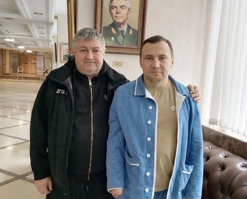 Доброволец Александр Гринев. Фото: Владимир Гудомаров