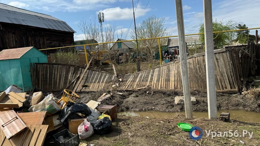 Последствия паводка в Орске, фото из архива