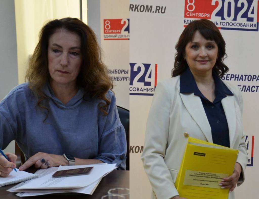 Оксана Родимцева (слева) и Оксана Набатчикова (справа)