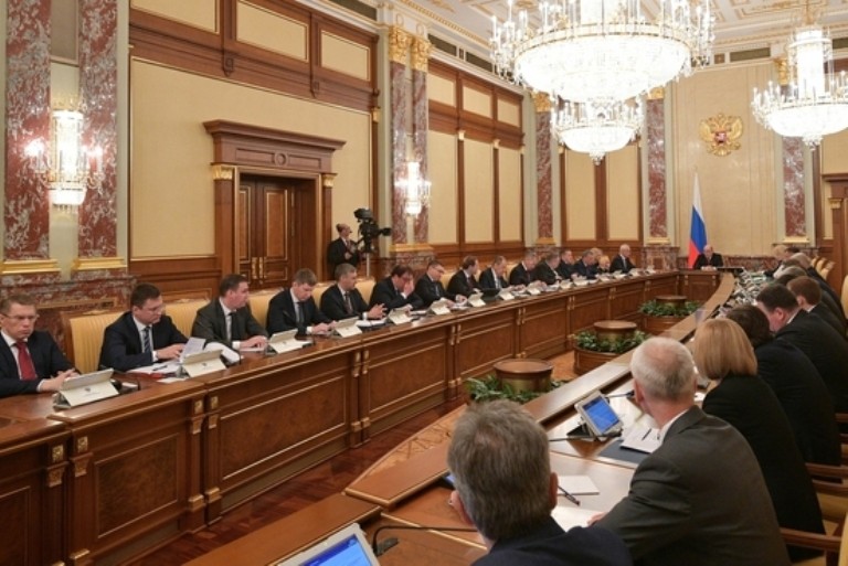 Заседание правительства. Фото: пресс-служба правительства РФ