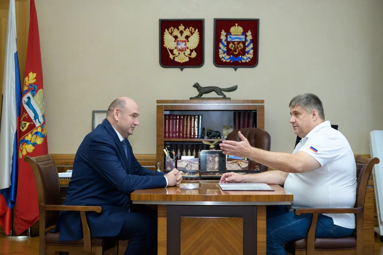 Евгений Солнцев встретился с руководителем «Росавтодора»
