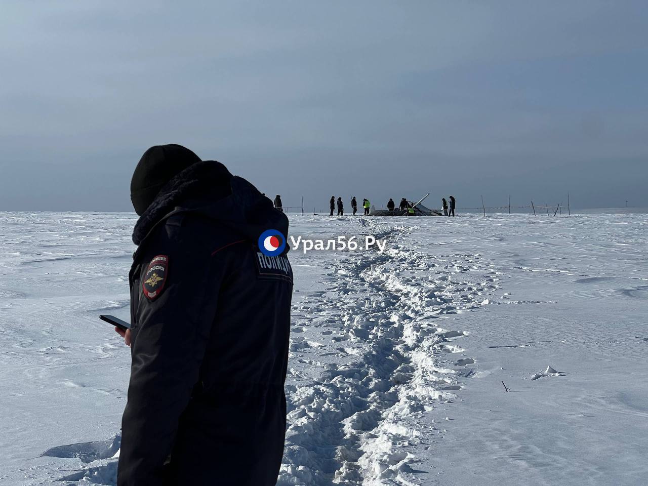 На месте крушения