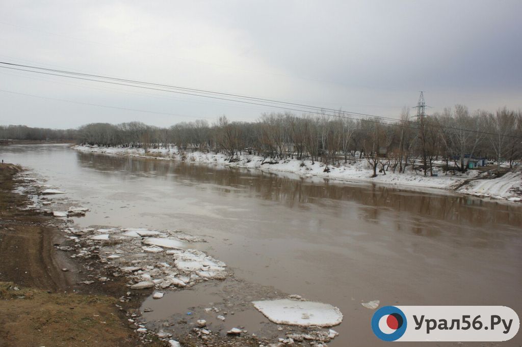 Уровни рек в Оренбургской области продолжают расти