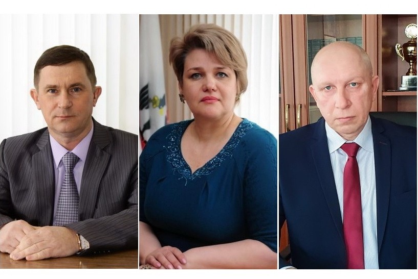 Дмитрий Задков, Елена Колядина и Андрей Челнаков. Фото с сайта администрации Орска