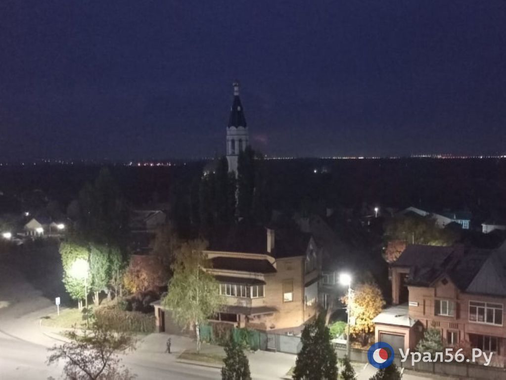 Пожар в Оренбурге потушен