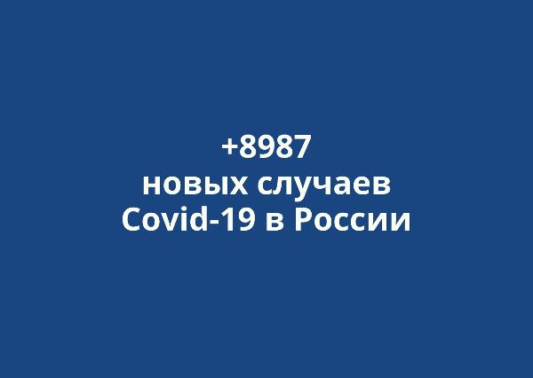 Новые случаи коронавируса в России за сутки