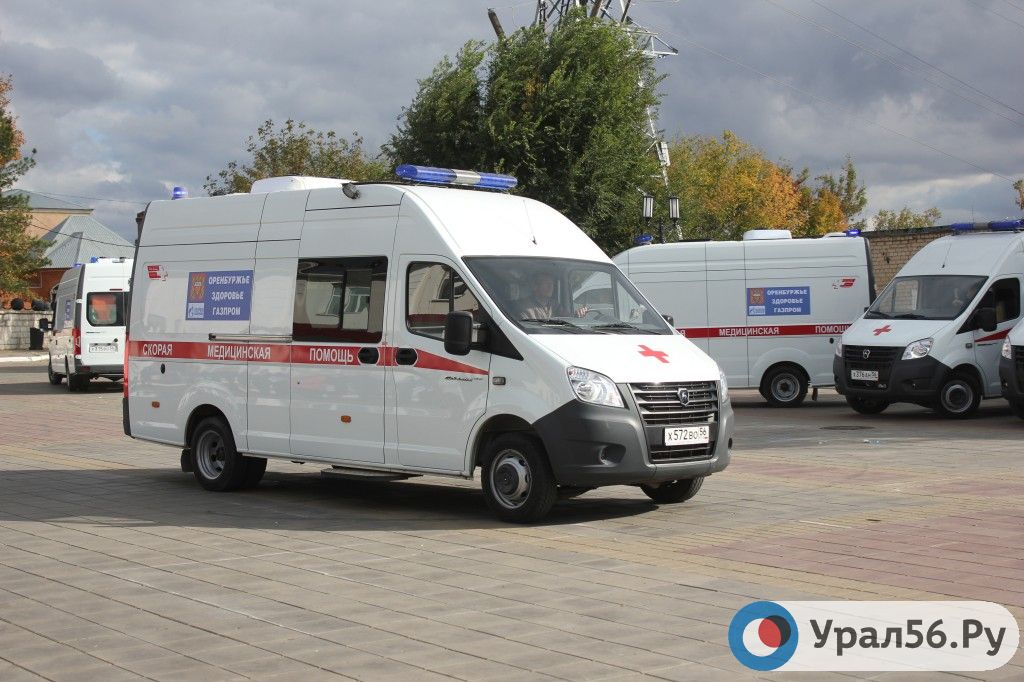 Машина скорой помощи в Оренбургской области 