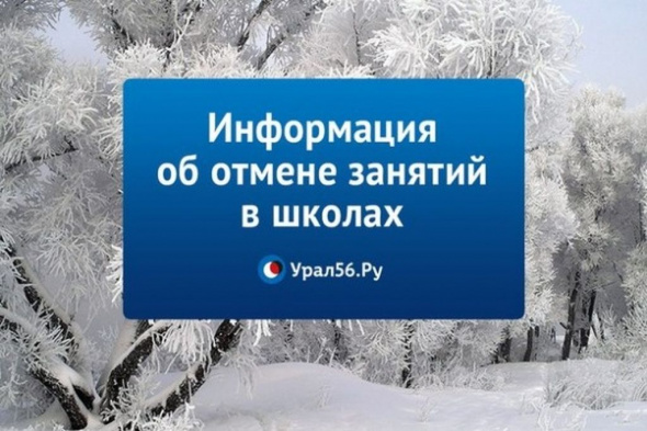 Отмена занятий: данные по Оренбургу, Орску, Новотроицку, Гаю и Бузулуку на 29 декабря 2021 года