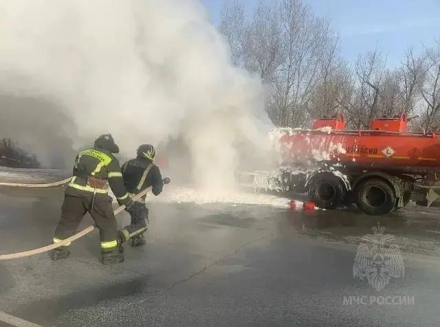 На месте происшествия. Источник: МЧС России по Оренбургской области
