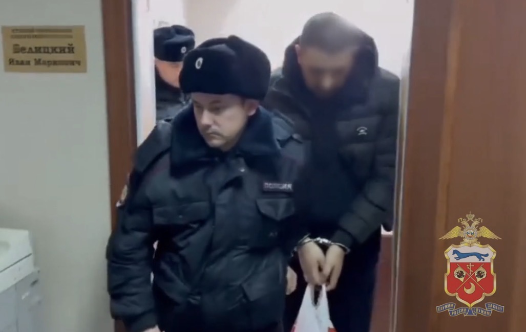 Задержанные. Кадр из видео «полиция Оренбуржья»