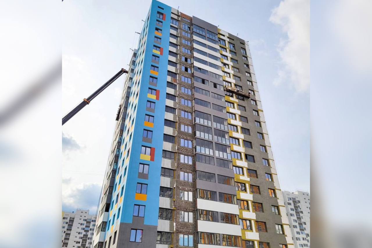 Строительство в Оренбургской области. Фото: ТГ-канал Дениса Паслера