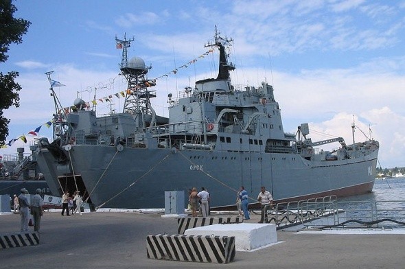 В Сирию в третий раз за год направляется  десантный корабль «Орск»