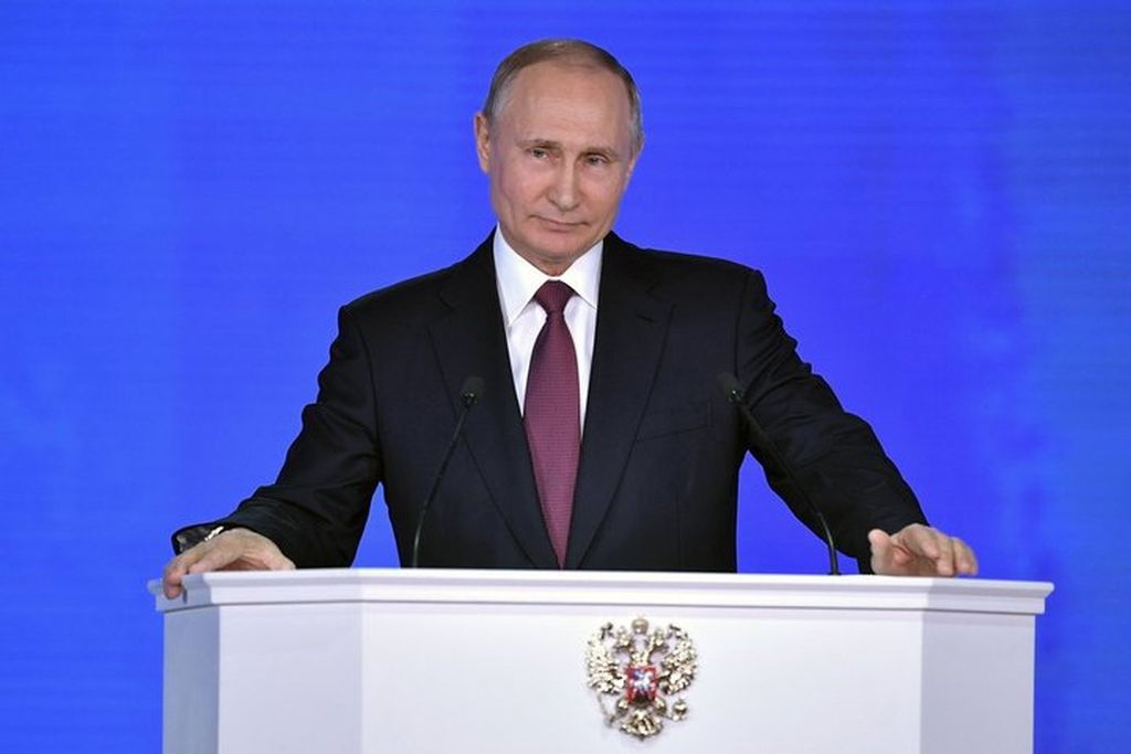 Владимир Путин, фото: пресс-служба администрации президента РФ