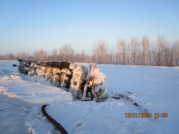 На месте ДТП. Источник: Россельхознадзор по Оренбургской области