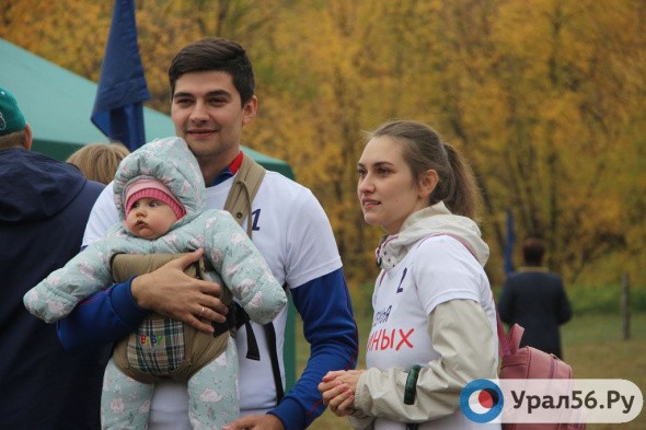 6-тимесячная девочка стала самой юной участницей «Кросса нации — 2019» в Орске