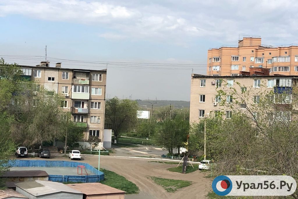Смог в районе 240 квартала. Фото сделано с дома по улице Добровольского