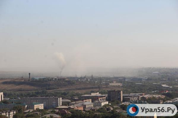 Вид на город Орск