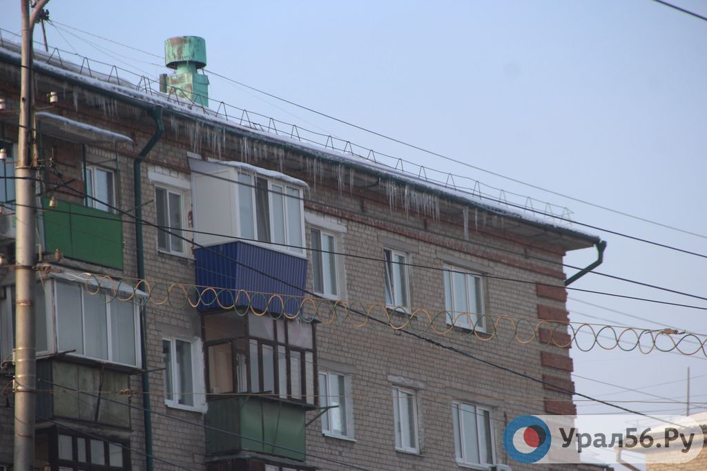 Многоэтажный дом в Оренбургской области