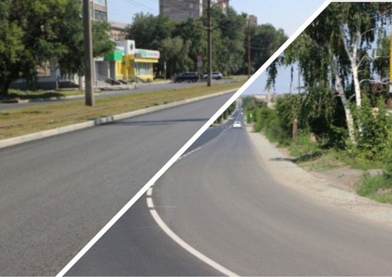 В Орске отремонтировали дороги по Краматорской и Кировоградской