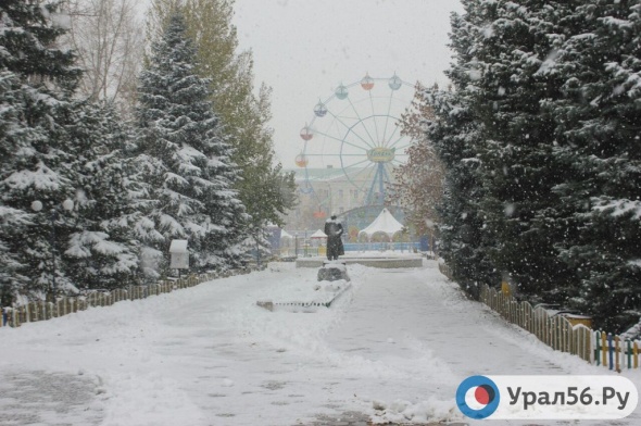 В Оренбургской области ожидается сильный снег