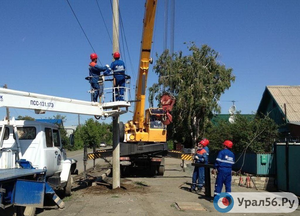 Работы на электросетях в Орске