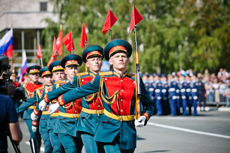 Парад Победы в Оренбурге, 9 мая 2019 года. Фото: правительство Оренбургской области